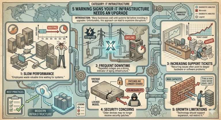 5 Warning Signs Your IT Infrastructure Needs an Upgrade