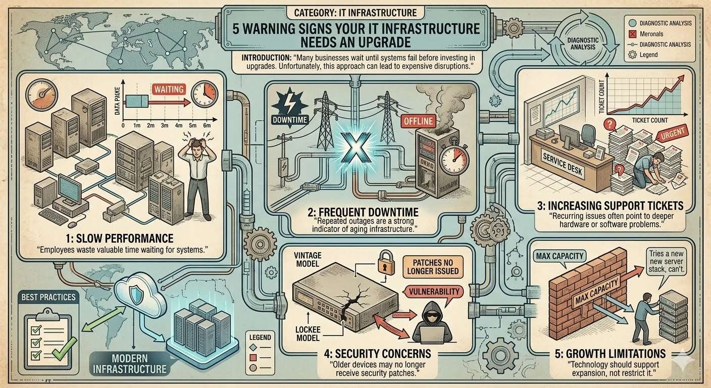 5 Warning Signs Your IT Infrastructure Needs an Upgrade